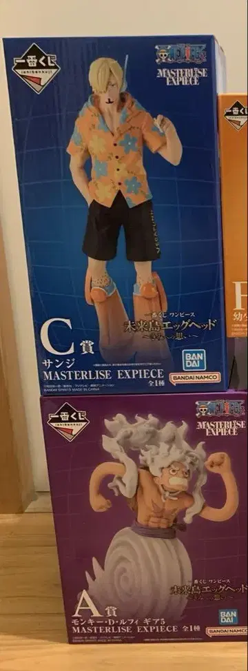 제일복권 원피스 A상 루피 C상 상디 피규어 세트