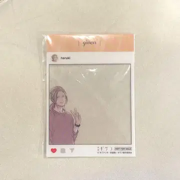 영화 Given 예매 혜택 SNS풍 클리어 카드 나카야마 하루키
