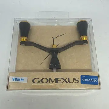 108004 고메스 더블 핸들 블랙 골드 98mm 시마노