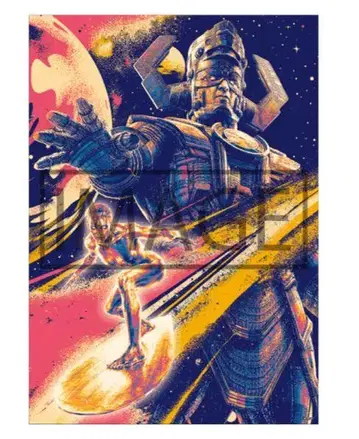 MARVEL 마블 판타스틱4 Happy 복권 E상 포스터