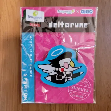 deltarune 아크릴 클립 배지 스팸톤 게이머 야키 gigo