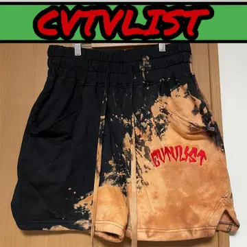 [ M 사이즈 ] 카탈리스트 CVTVLIST 블리치 가공 하프 팬츠