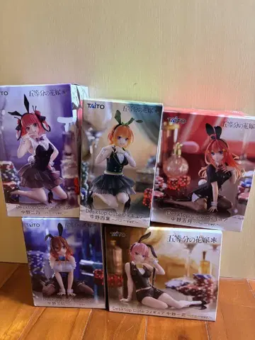 5등분의 신부 Desktop Cute 5개 세트