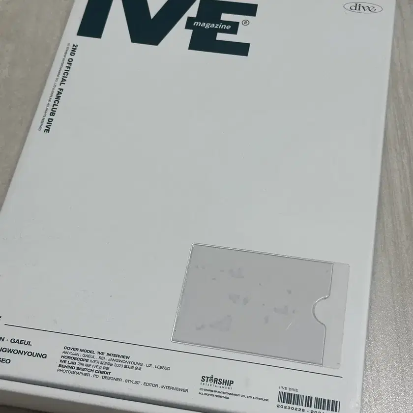 IVE | 아이브 Ive Dive 2nd Generation Fan Club Kit on Bunjang