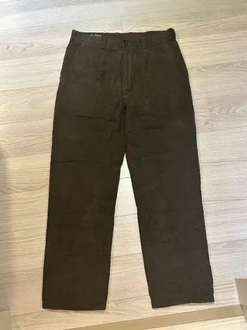 배기 코듀로이 팬츠 (브라운)