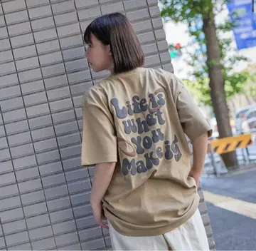 that's life 6.2oz CIRCLE LOGO TEE