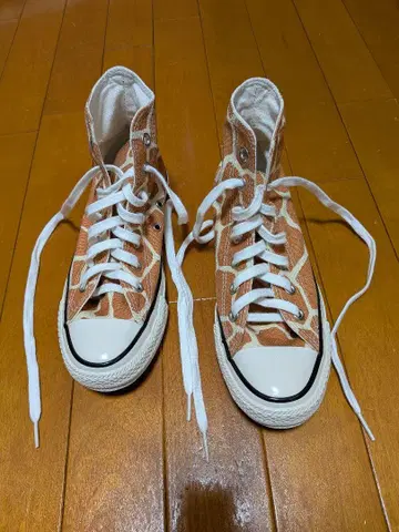 CONVERSE ALL STAR 기린 패턴 스니커즈 23.5cm