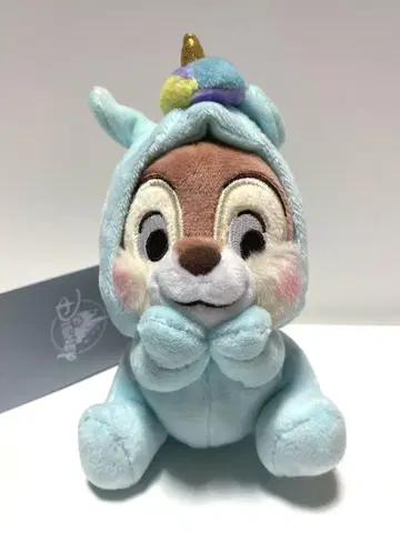 칩 유니콘 플러시 키체인 봉제 인형 디즈니 스토어