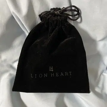LION HEART 실버 더블 링 목걸이