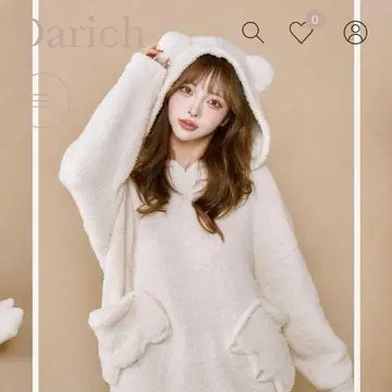 Darich 다리치 엔젤 풀오버 삭스 세트 룸웨어