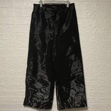 MASU Shiny Wide-Leg Trousers size48