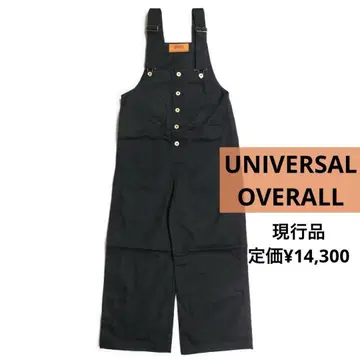 UNIVERSAL OVERALL 트윌 살로펫 블랙 U812877