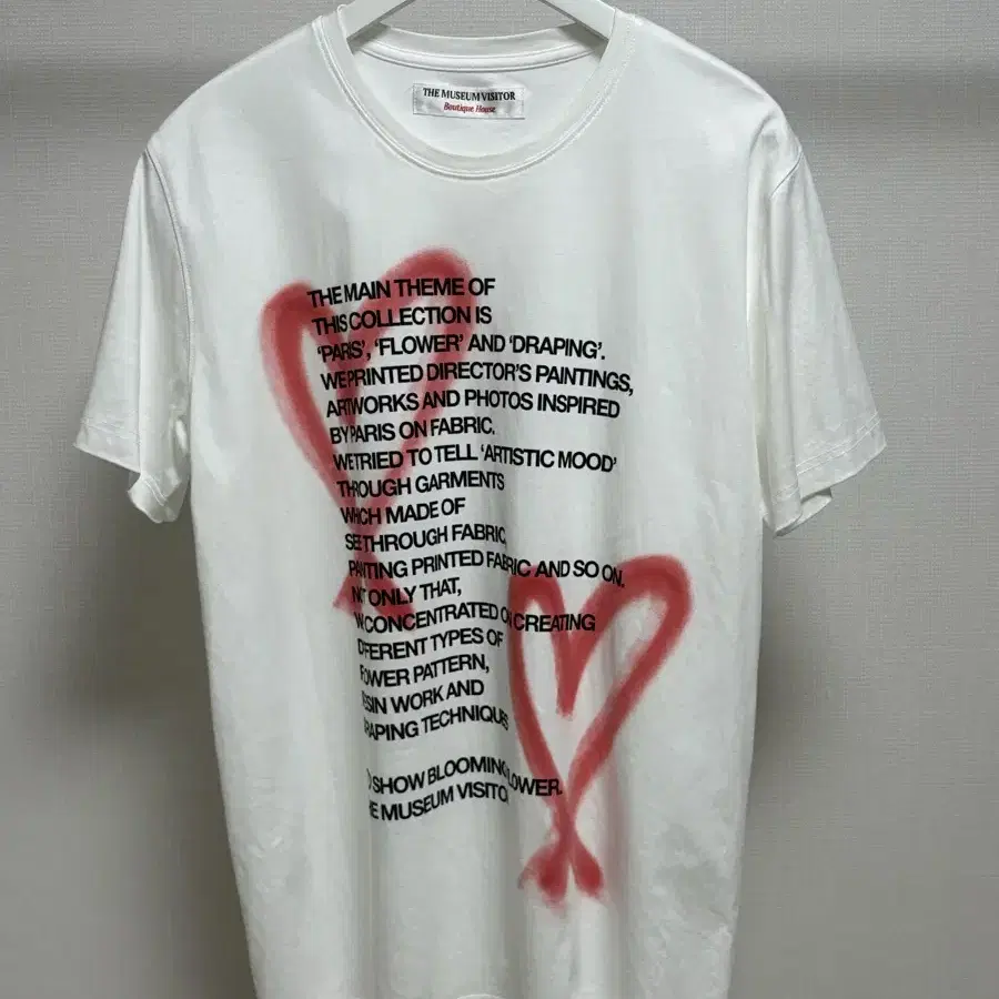 Tシャツ・カットソー THE MUSEUM VISITOR LOVE ART NATURE T-SHIRTS 4TR307 THE MUSEUM VISITOR LOVE ART NATURE T-SHIRTS 4TR307 (THE