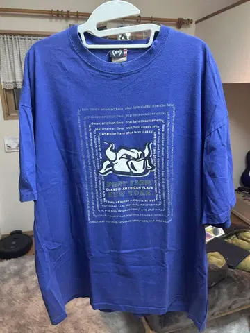 90년대 PHAT FARM 티셔츠 3XL 파랑