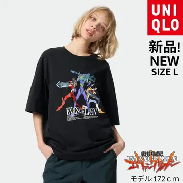 UNIQLO EVANGELION T셔츠 L 새상품