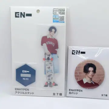 ENHYPEN 아크릴 스탠드 캔뱃지 NI-KI