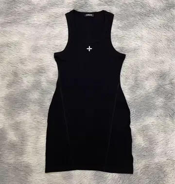 SMFK Compass Rove Stray Vest Dress 블랙