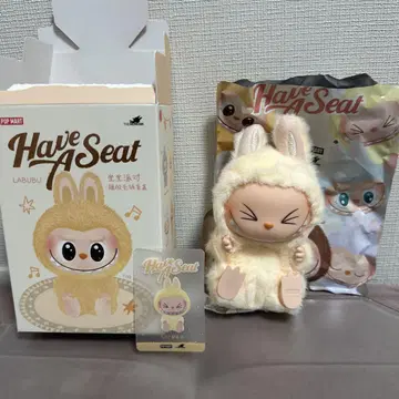 POP MART Have A Seat 라부부 봉제인형 SISI