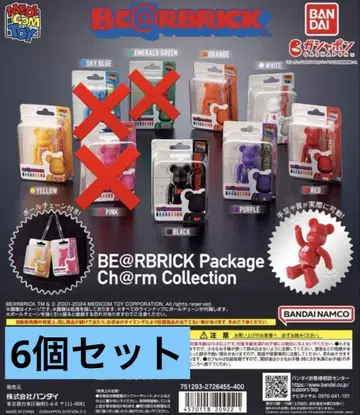 BE@RBRICK Package Ch@rm Collection 6개 세트
