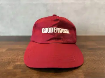 90년대 초기 GOODENOUGH 굿이너프 오리지널 캡 빨간색