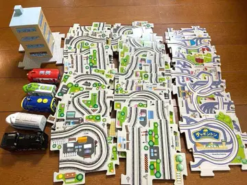 채기톤 마스다야 달려라! 패널 월드 레일 대량 퍼즐 차량 정크