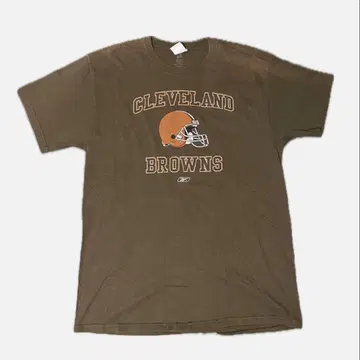 NFL 리복 Cleveland Browns T셔츠 브라운