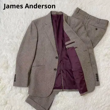 [컨디션 최상] James Anderson 셋업 수트 베이지 결혼식 S