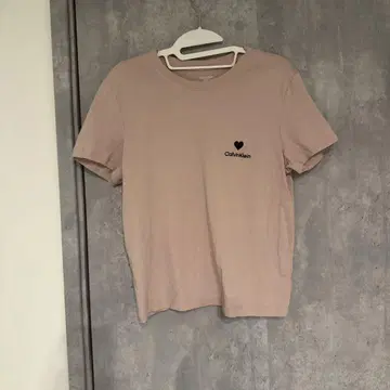 Calvin Klein 반팔 티셔츠 핑크