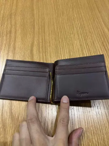 다크 브라운 머니클립
