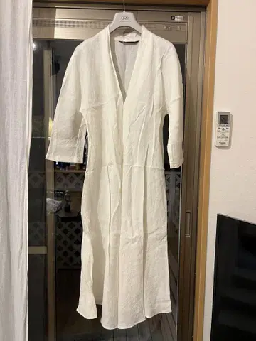 ZARA WOMAN 화이트 롱 셔츠 원피스 XS 사이즈
