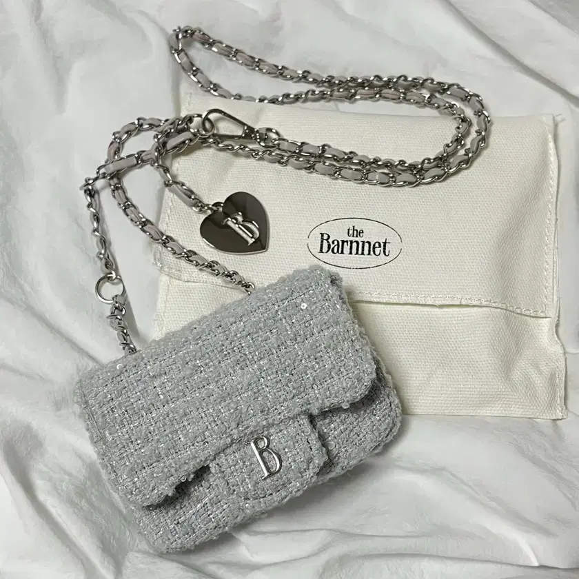 ●the Barnnet● Tweed Chain Belt Mini Bag The Barnnet 25 Spring Exclusive Notice 더바넷의 25 Spring
