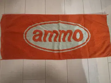 ammo 밴드 리버서블 타월 오렌지