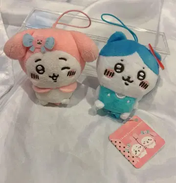 산리오 치이카와 헬로키티 마이멜로디 마스코트 키링 2개
