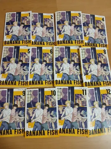 BANANA FISH 바나나 피쉬 DVD 전권 세트 12매 완결