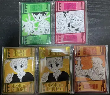 HUNTER x HUNTER 곤 비스케 히소카 겐스루 염능력 카드