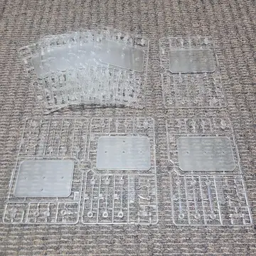[미조립] HG 1/144 액션 베이스 6 클리어 컬러 10대분