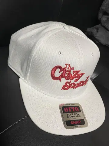 OTTO 캡 crazy sounds 모자 화이트