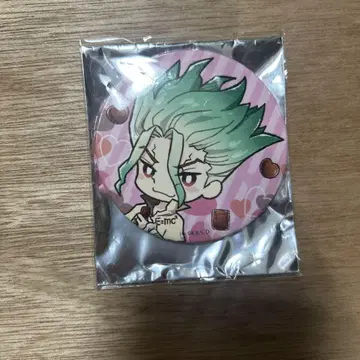 Dr.STONE 캔뱃지 발렌타인 이시가미 센쿠