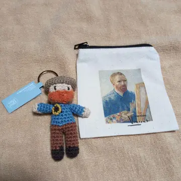 마츠시타 코헤이 고흐 뜨개질 인형 & 파우치
