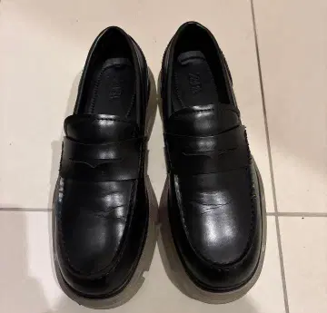 ZARA 로퍼 클리어 솔/청키 솔