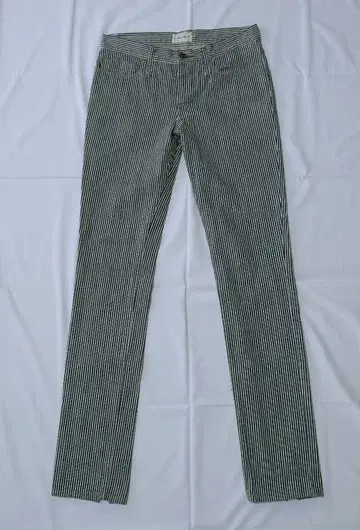 TSUMORI CHISATO 제품 염색 스트라이프 히코리 팬츠