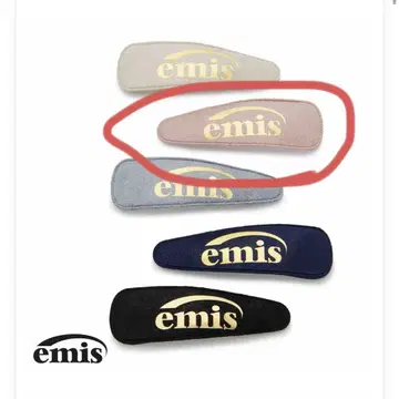 emis 헤어핀 핑크 NEW LOGO HAIRPIN