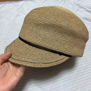 CA4LA KTZ02152 밀짚 헌팅 캡