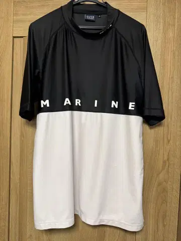 muta MARINE 무타마린 화이트 블랙 남성용 3XL 셔츠 8