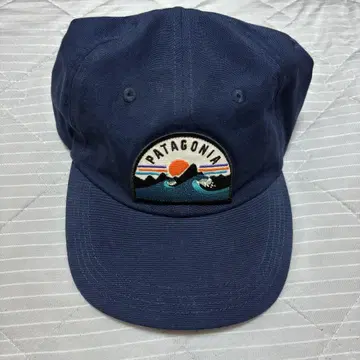 PATAGONIA 파타고니아 네이비 자수 캡