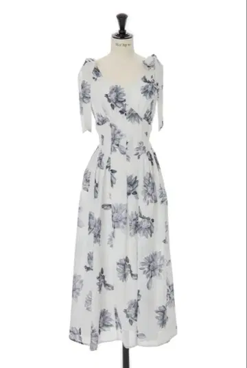 Herlipto Sunflower-Printed Midi Dress S