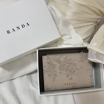 RANDA 트왈 드 주이 반지갑 베이지