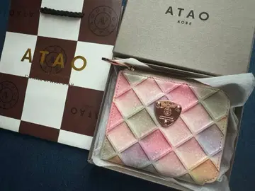 [새상품] 아타오 ATAO 미리모 샹그릴라 핑크 반지갑