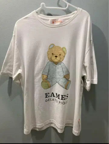 EAMES x 젤라또피케 베어 T셔츠 이 젤라또피케