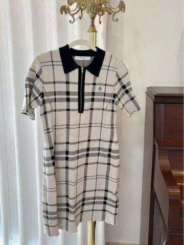 herlipto Trois Logo Knit Mini Dress M